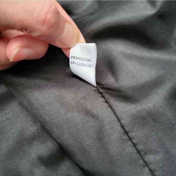 Josephine Chaus Studio  blazer jacket zip up black pockets lined - Picture 6 of 13